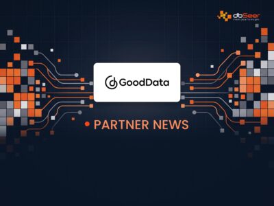 GoodData logo announcing dbSeer’s GoodData partnership
