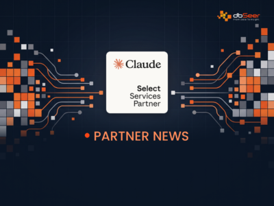 dbSeer Claude Partner Network Select Services Partner badge announcing dbSeer’s Select partner tier